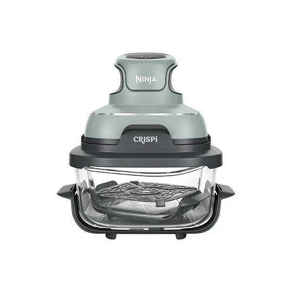 Fritadeira Elétrica Ninja Crispi Air Fryer FN101SG 3.8L 1500W 110V - Verde