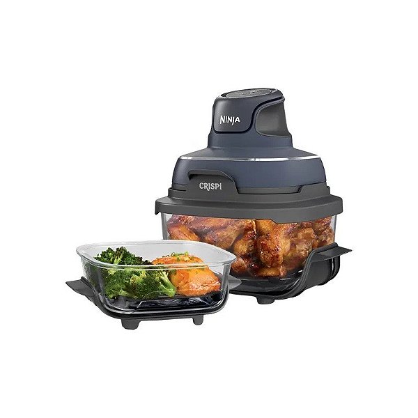 Fritadeira de Ar Portátil Ninja 4 Em 1 FN101GY 1500 W 110V - Cinza