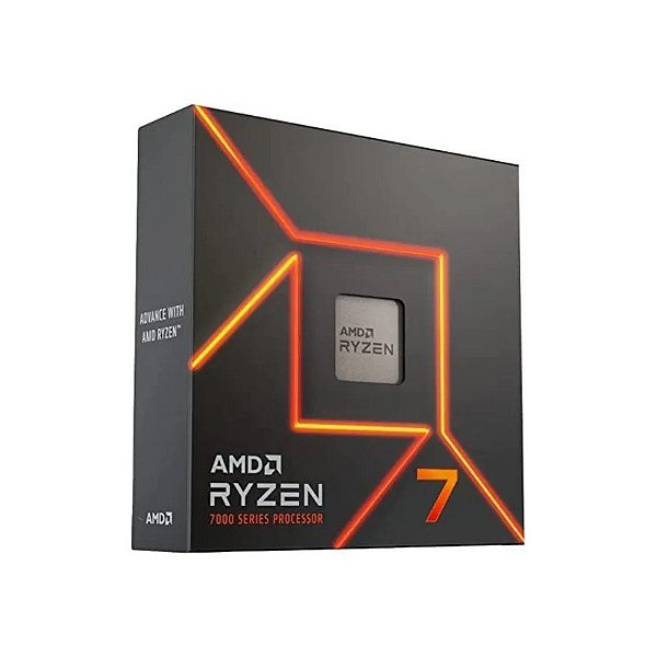Processador AMD Ryzen 7 7700 AM5 3.8GHz Cache de 40MB