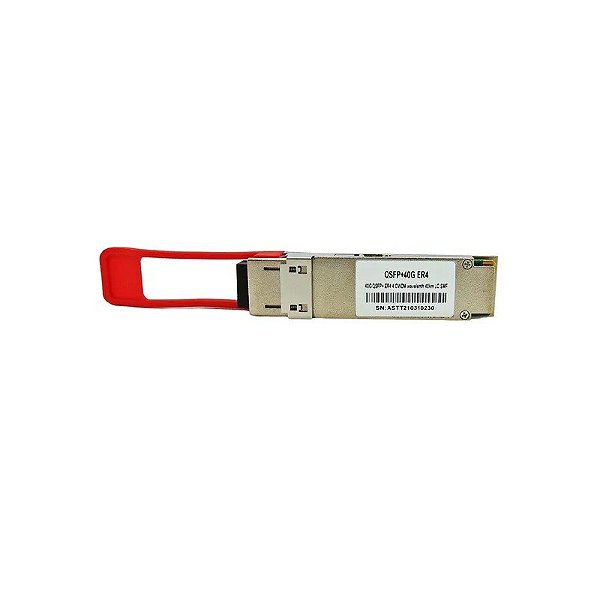 Cabo QSFP+40G 40KM LC Dúplex 4 CWDM SMF QSFP+40G ER4