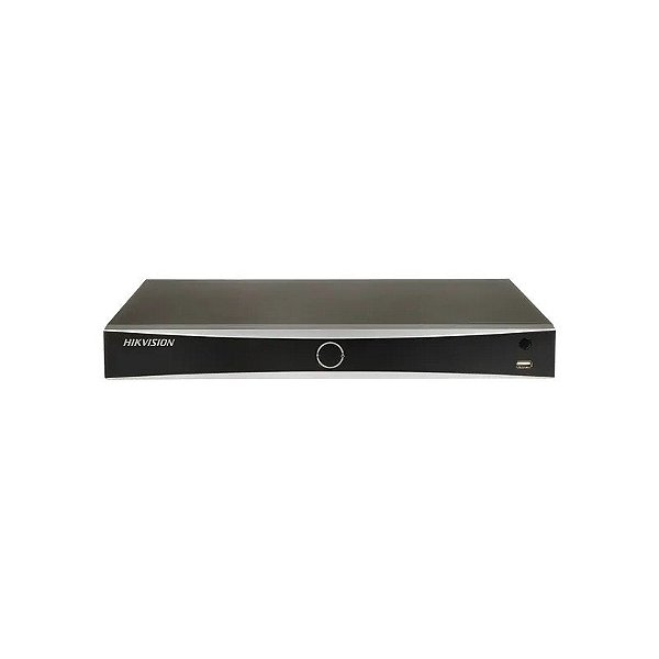 Gravador de Vídeo em Rede Hikvision NVR Acusense Série K DS-7616NXI-K2/16P(D) 16 Canais - Preto
