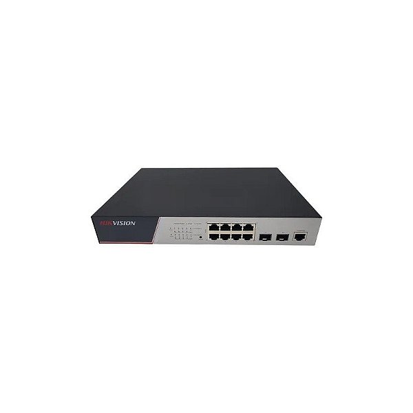 Switch Hub Hikvision 08P 10/100/1000MBPS Poe DS-3E2510P(B)