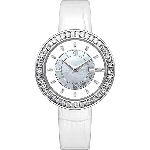 Relógio Feminino Ciga Design D022-SIWH-1WH Coleção Sparkle Quartz Prata