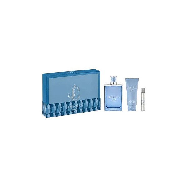 Kit Perfume Jimmy Choo Man Aqua Eau de Toilette 3 Peças