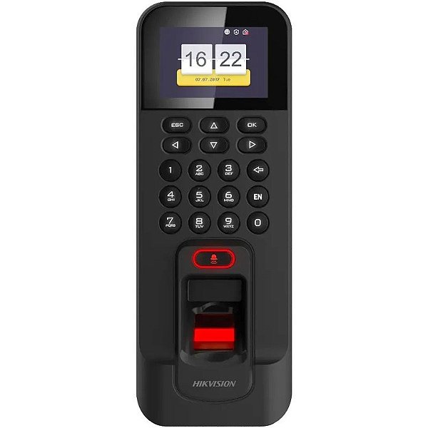 Relógio Biométrico de Ponto Eletrônico Hikvision DS-K1T804AMF