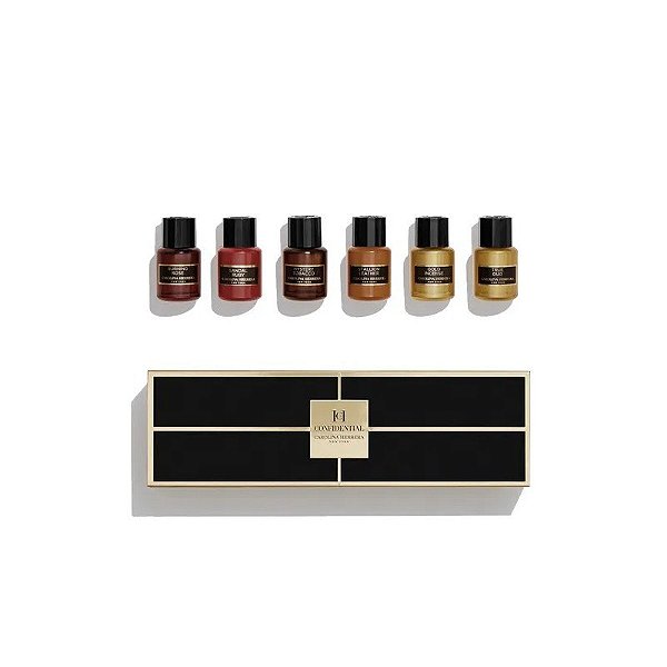 Kit Mini Perfume Carolina Herrera Confidential 6 Unidades Edp Unissex - 5ML