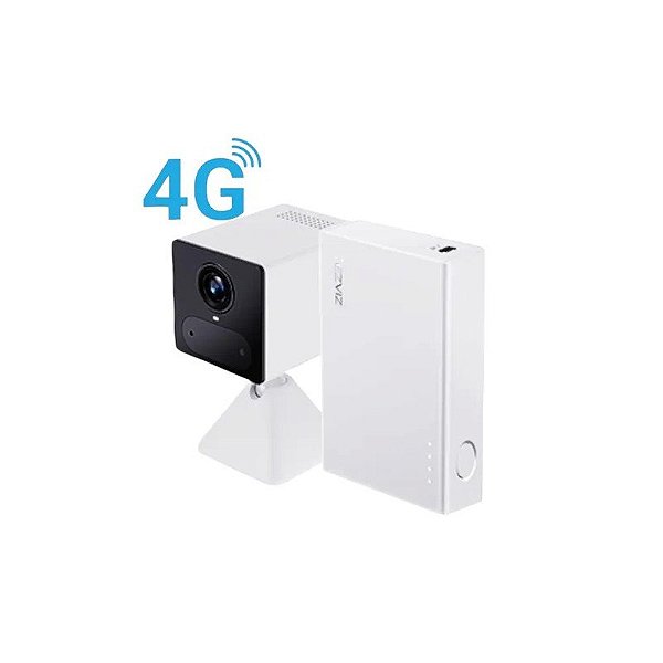 Câmera Ezviz 4G CS-CB2/PB 2K 4MM H.265 A Bateria Branco