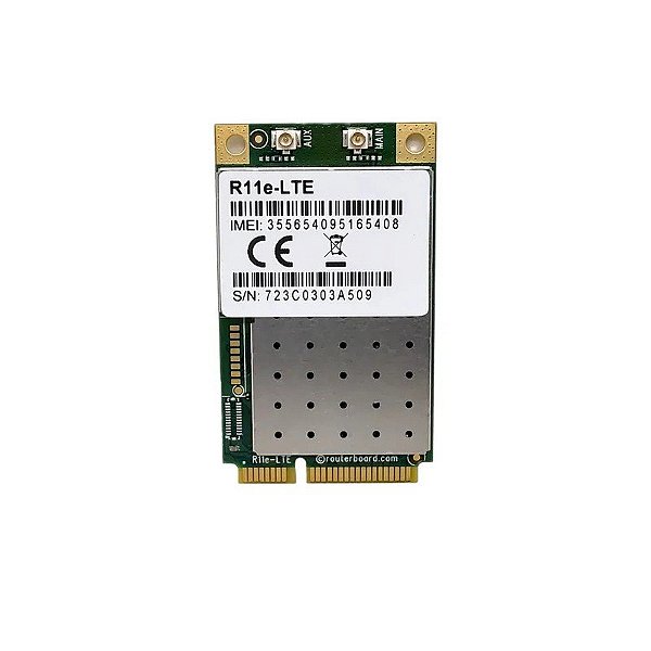 Placa Mini PCI-e LTE Mikrotik R11E-LTE 3G/4G