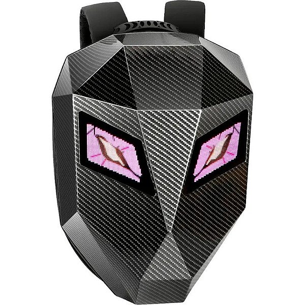 Mochila LED Biosled Homem de Ferro - Fibra de carbono