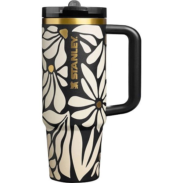 Garrafa Térmica Stanley Quencher Protour Tumbler 10-12485-1311 (887mL) Flores Selvagens