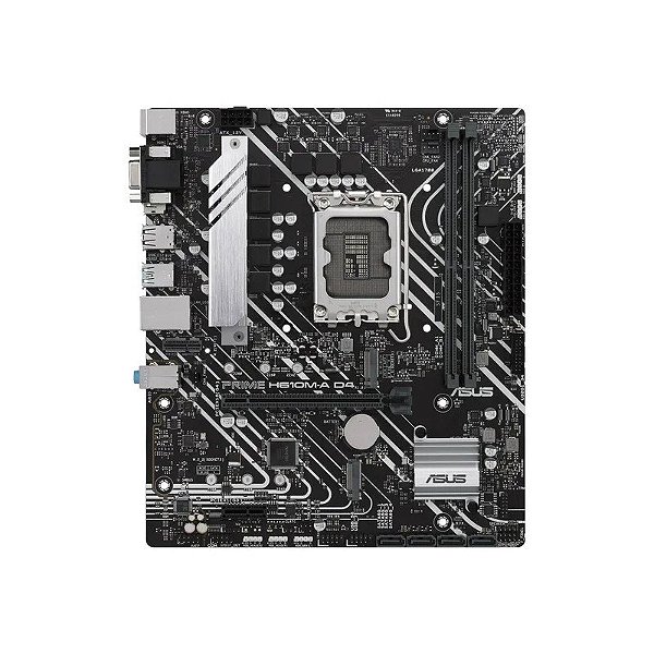 Placa Mãe Asus Prime H610M-A D4 - LGA1700 - DDR4 - HDMI/DisplayPort/VGA - Micro-ATX