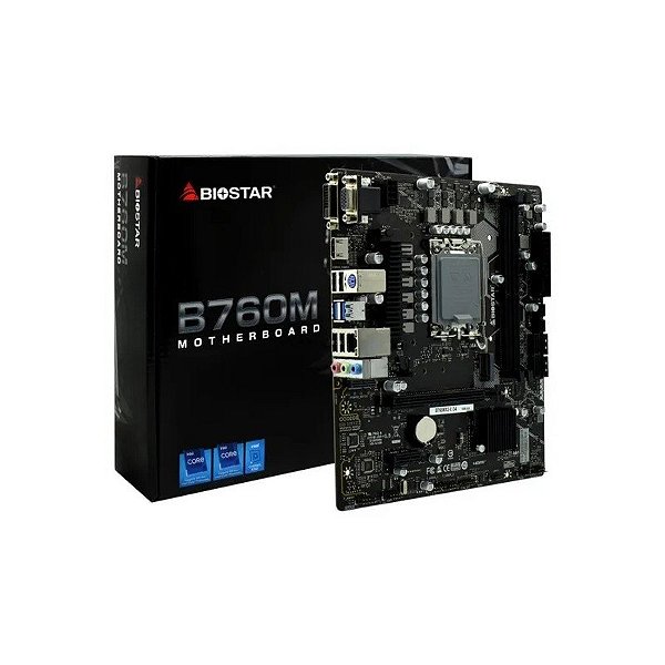 Placa Mãe 1700 Biostar B760MX2-e D4 HDMI/USB3.2/PCI-e 4.0
