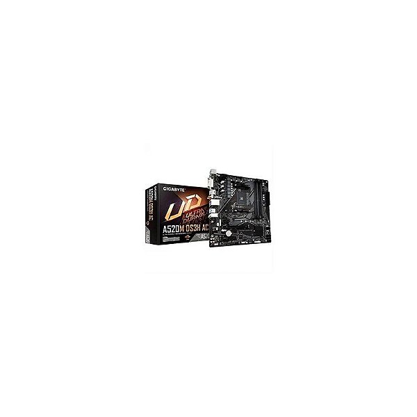 Placa Mãe Gigabyte A520M DS3H Ac Soquete AM4 / DDR4