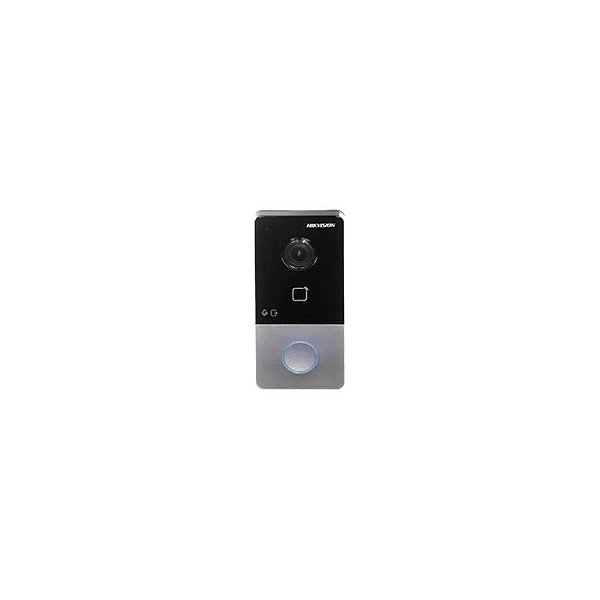 Porteiro Eletrônico Hikvision DS-KV6113-WPE1(C) - Preto/Cinza