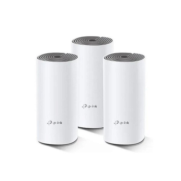 Kit Mesh TP-Link Deco E4 AC1200 Pacote com 3 Unidades