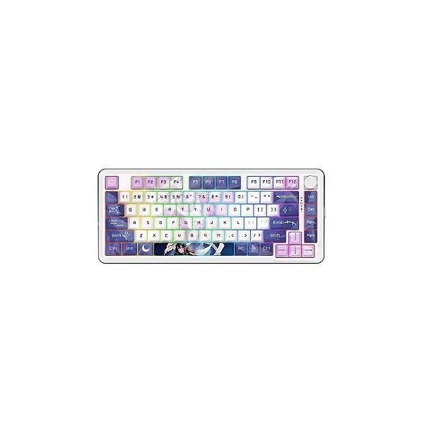 Teclado Gamer Redragon K681ACG-RGB-Pro Cyrus Pro Branco