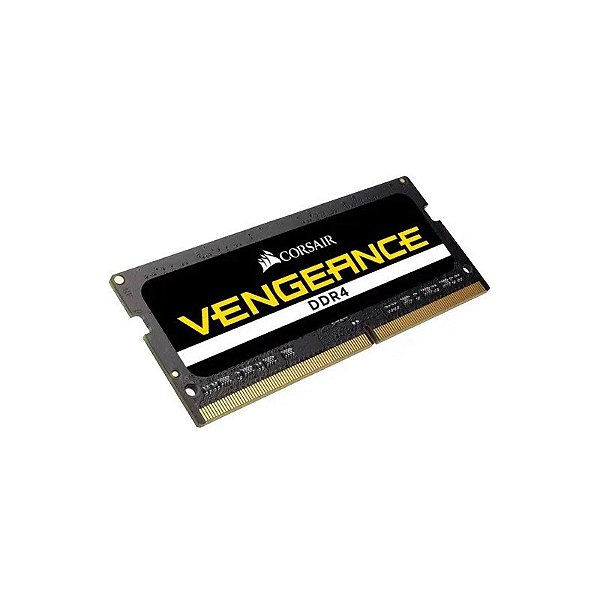 Memória RAM Corsair Vengeance 8GB DDR4 2.400MT/s para Notebook - CMSX8GX4M1A2400C16