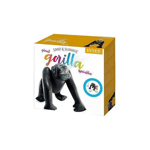 Aspersor Inflável Intex 56595 Gigante Gorila 185 CM