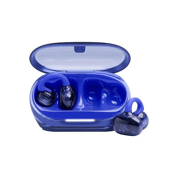 Fone de Ouvido JBL Soundgear Clips TWS Bluetooth - Azul Fantasma Jblsndgearclbluam