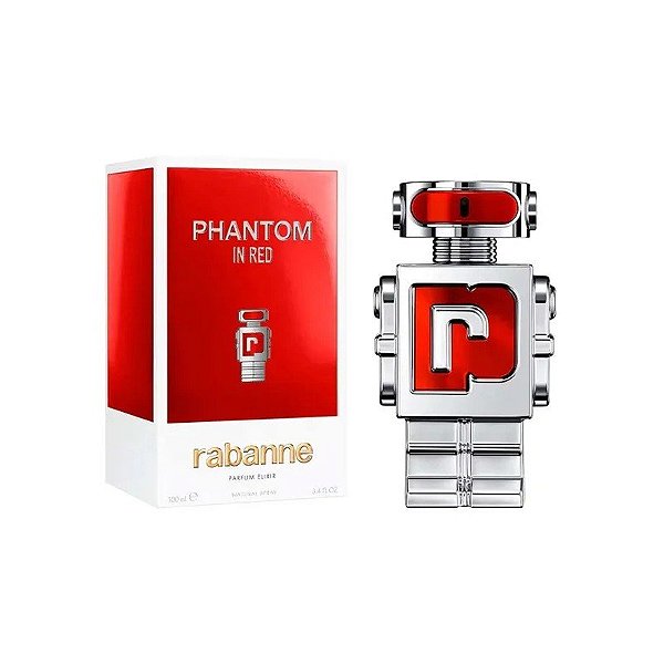 Perfume Masculino Paco Rabanne Phantom In Red Parfum Elixir 100ML (661640)