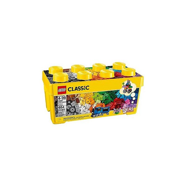 Jogo de Construção Lego Classic Caixa Média Criativa de Blocos 10696 484 Peças