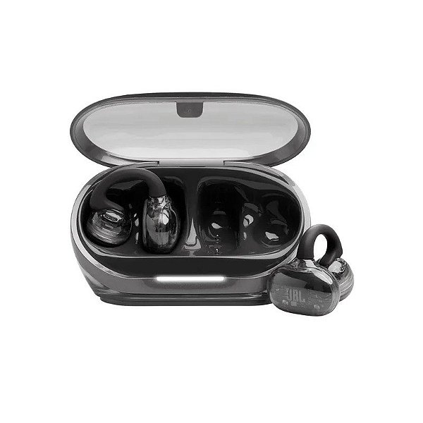 Fone de Ouvido JBL Soundgear Clips TWS Bluetooth Ghost Black