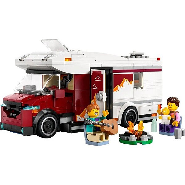 Van de Acampamento de Férias Lego City - 60454 (385 Peças)