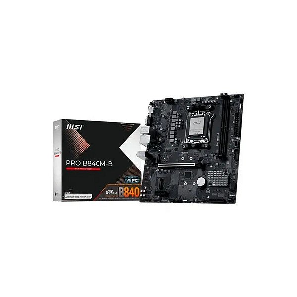 Placa-mãe AM5 MSI A620AM-B Pro Evo DDR5/HDMI/VGA