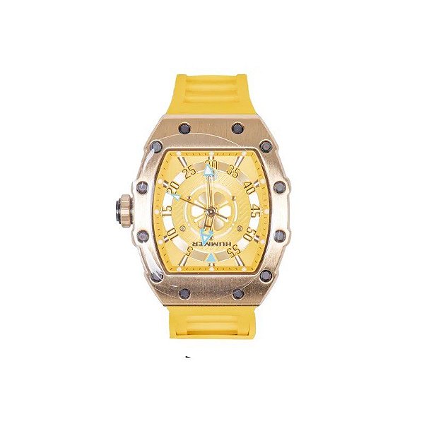 Relógio Masculino Analógico Hummer WH2-224364 Borracha