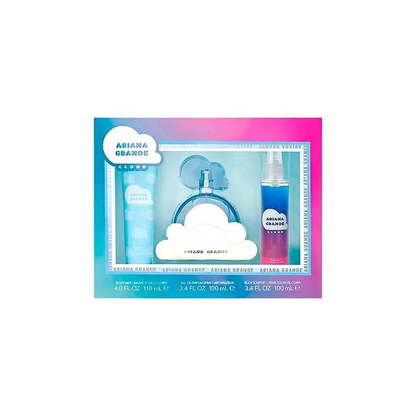 Kit Perfume Ariana Grande Cloud Eau de Parfum 3 Peças