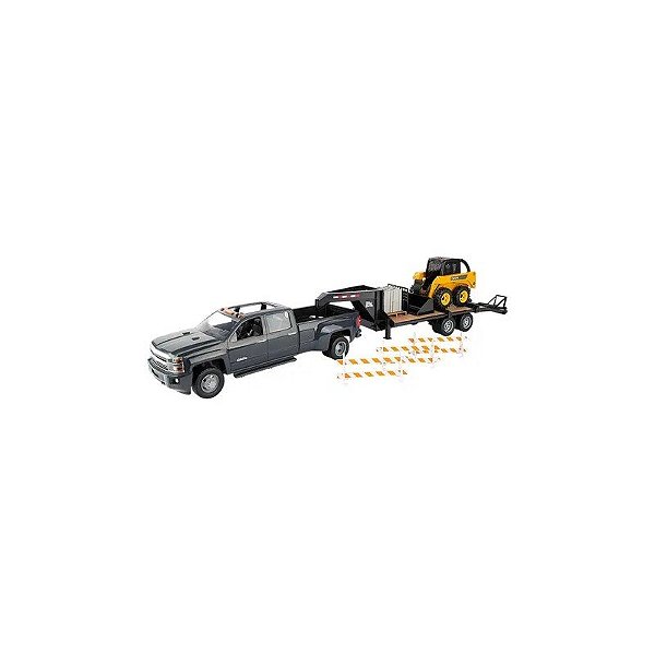Kit de Jogo Tomy John Deere Caminhão Skid Steer e Caminhão Chevrolet LP76935