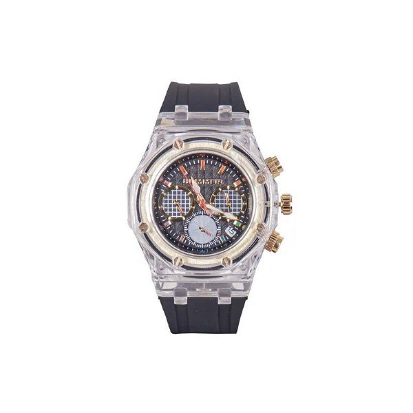 Relógio Analógico Masculino Hummer WH2-224366 Borracha