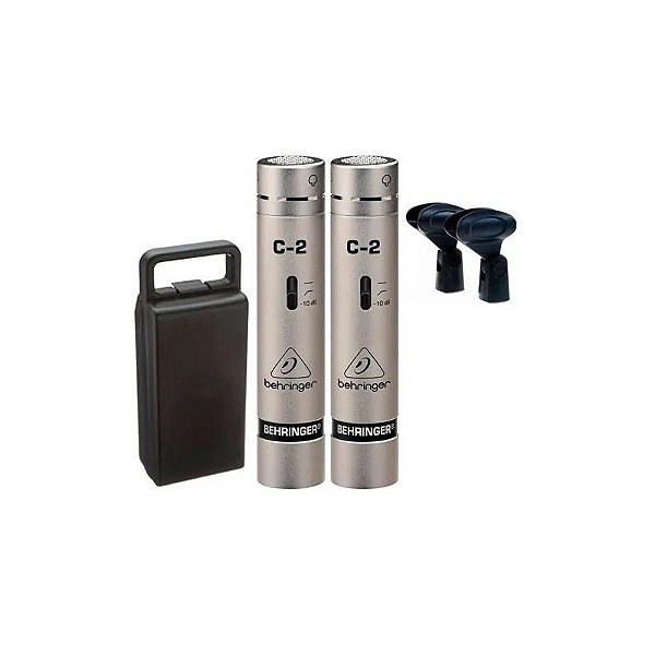 Par de Microfones Behringer C-2