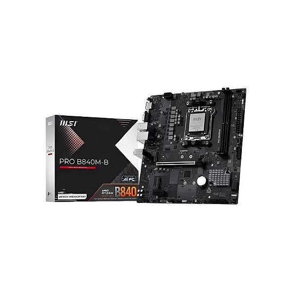 Placa-Mãe MSI Pro B840M-B AM5 DDR5