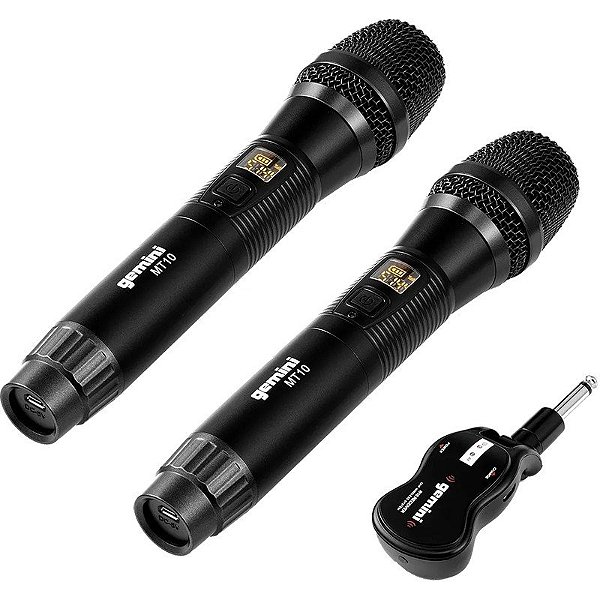 Microfone Sem Fio UHF Gemini GMU-M200