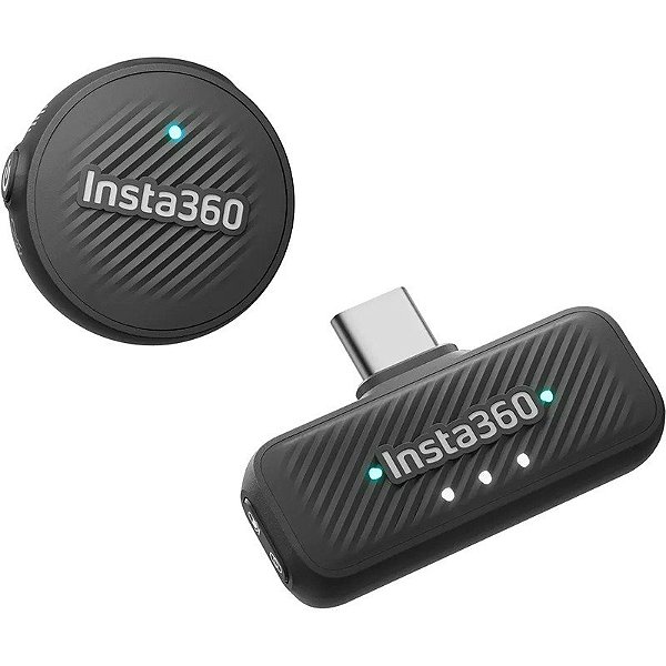Microfone sem fio Insta360 Mic Air (1TX + 1RX)