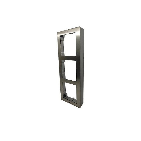 Caixa de Montagem Tripla para Interfone Hikvision DS-KD-ACW3/s