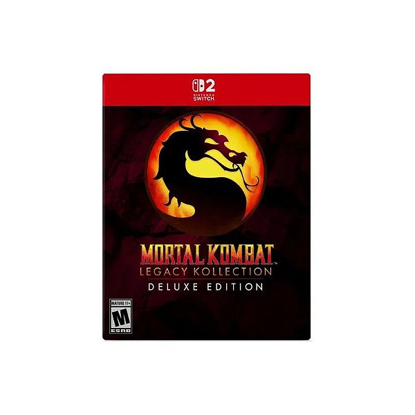 Edição Deluxe da Coleção Legado Mortal Kombat - Nintendo Switch 2