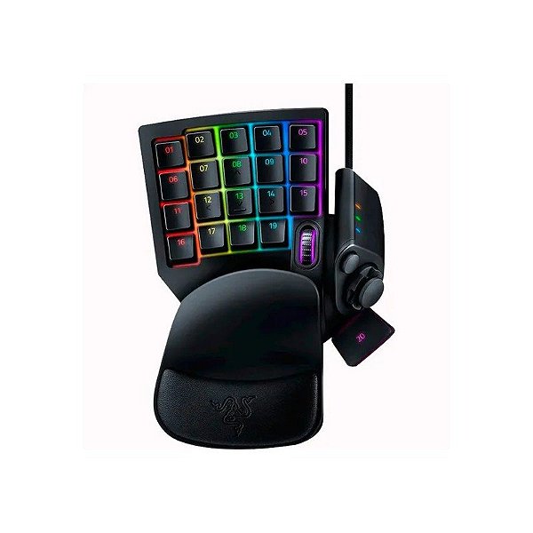 Teclado Gamer Meca-Membrana USB Razer Tartarus V2 RGB - Preto RZ07-02270100-R3U1