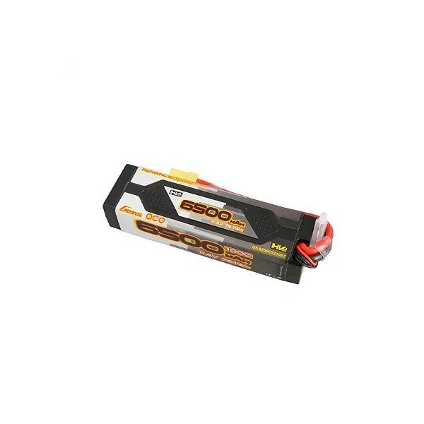 Bateria Gens Ace 11,4V 6500mAh 100C Lipo Hardcase Avançada Plug EC5 #60