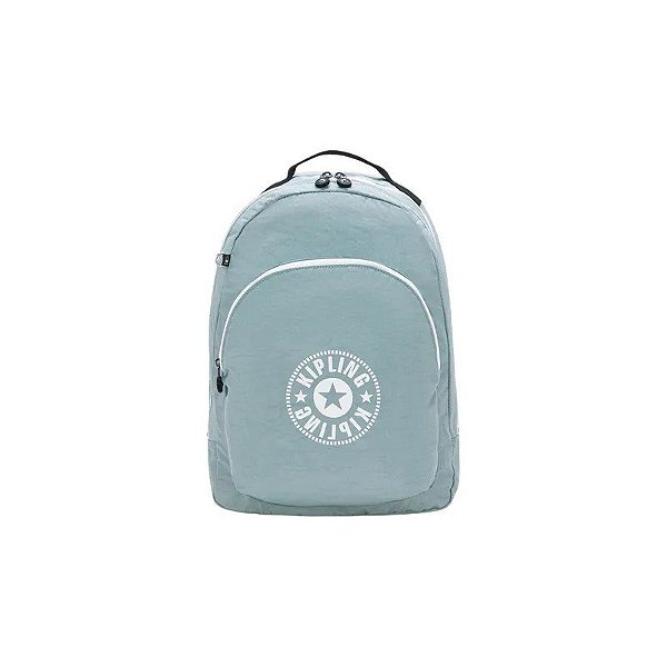 Mochila Kipling Curtis XL Cinza Relaxado