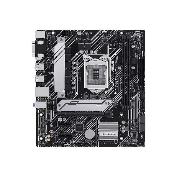 Placa Mãe Asus Prime H510M-A R2.0 - LGA1200 - DDR4 - Displayport/HDMI/VGA - Micro-ATX