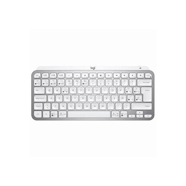 Teclado Logitech MX Keys 920-010477 Cinza Wireless Mini