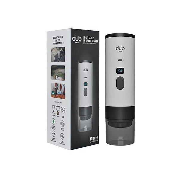 Cafeteira Portátil Dub DBCM 3 Em 1 USB-C - Branca