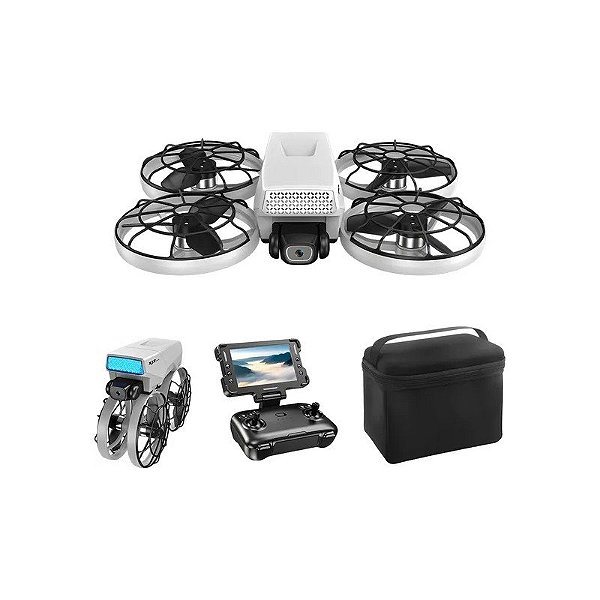 Drone Hetzer XJ2 Controle com Tela - Cinza