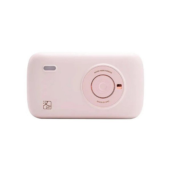 Cartucho Miniatura de Impressora Fotográfica Portátil Hanin HPRT CP2100 - Rosa