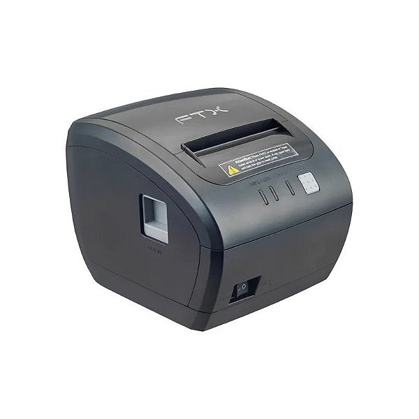 Impressora Térmica Pos FTX FTXP-80B 3" USB Bluetooth - Preto