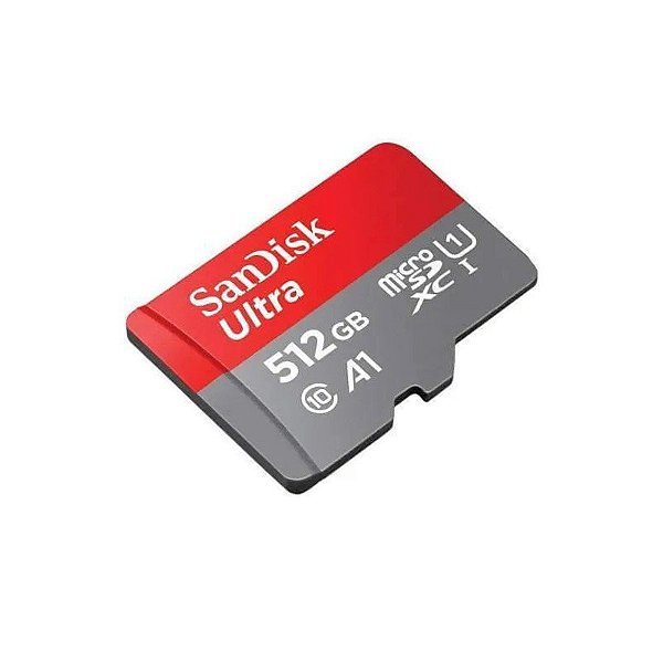 Cartão MicroSD 512GB Sandisk Ultra 150MB/s C10 SDSQUAC-512G-GN6 MA