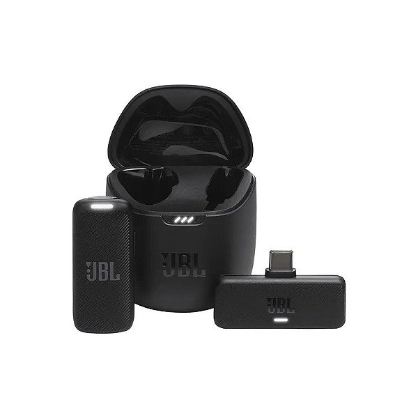 Microfone Sem Fio JBL Quantum Stream USB-C Preto