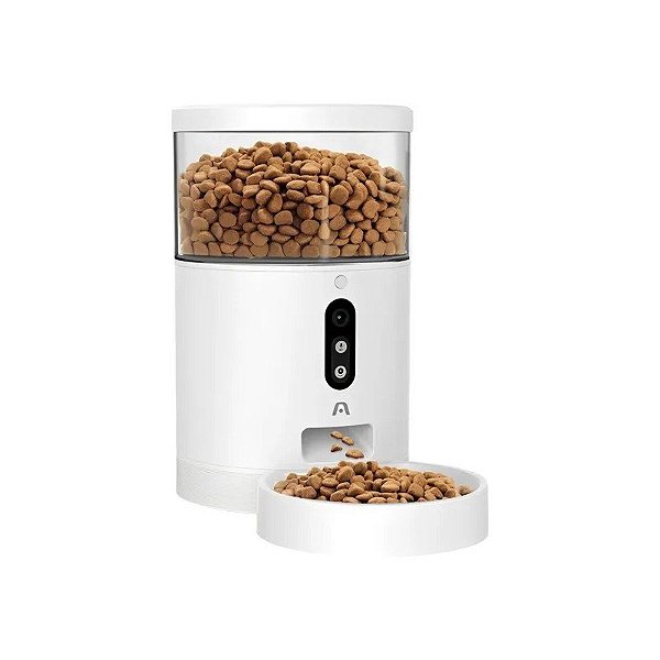 Dispensador de Alimentos Inteligente Argom para Animais de Estimação ARG-SV-8071WT - Branco